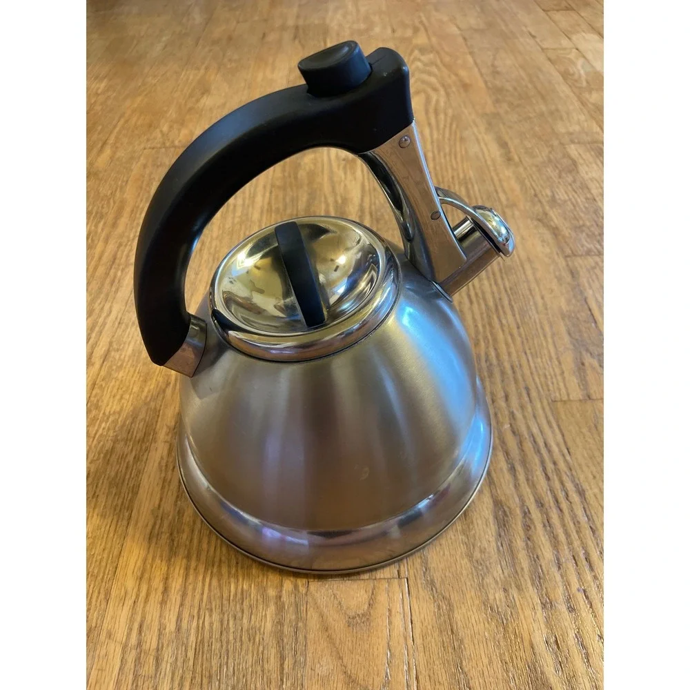 Pykal Stainless Steel Whistling Tea Kettle Induction 5-Layer Capsule Bottom